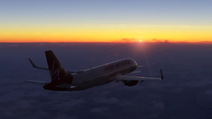Virgin America aircraft